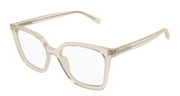 Saint Laurent SL 910 Eyeglasses - Beige / Transparent (004)