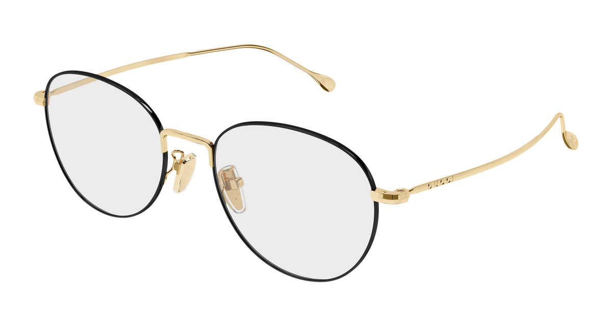 Gucci GG2147OA Eyeglasses - Black / Transparent (003)
