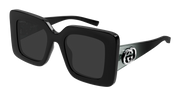 Gucci GG2025S Sunglasses - Black / Grey (001)