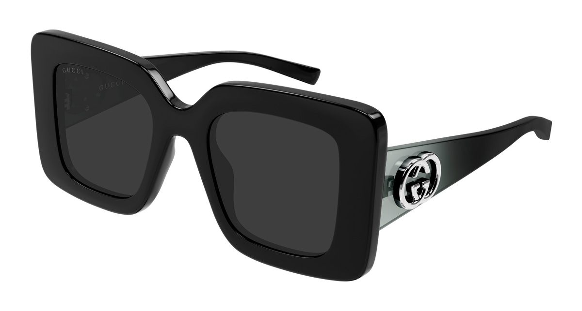 Gucci GG2025S Sunglasses - Black / Grey (001)