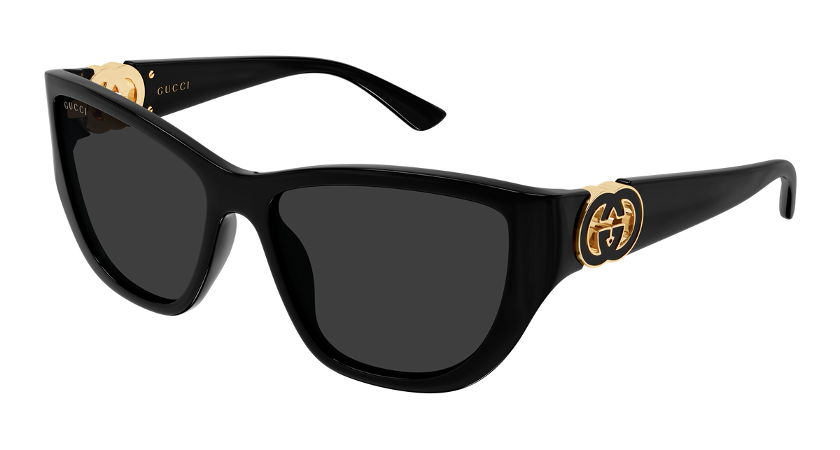 Gucci GG2122S Sunglasses - Black / Grey (001)