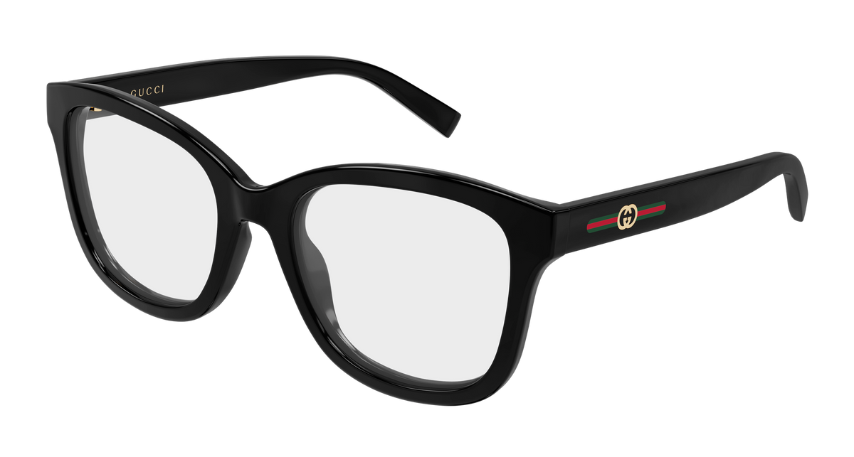 Gucci GG2104O Eyeglasses - Black / Transparent (001)
