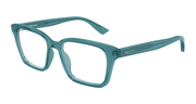 Alexander McQueen AM0566O Eyeglasses - Blue / Transparent (005)