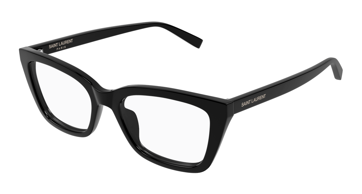 Saint Laurent SL 911 Eyeglasses - Black / Transparent (001)