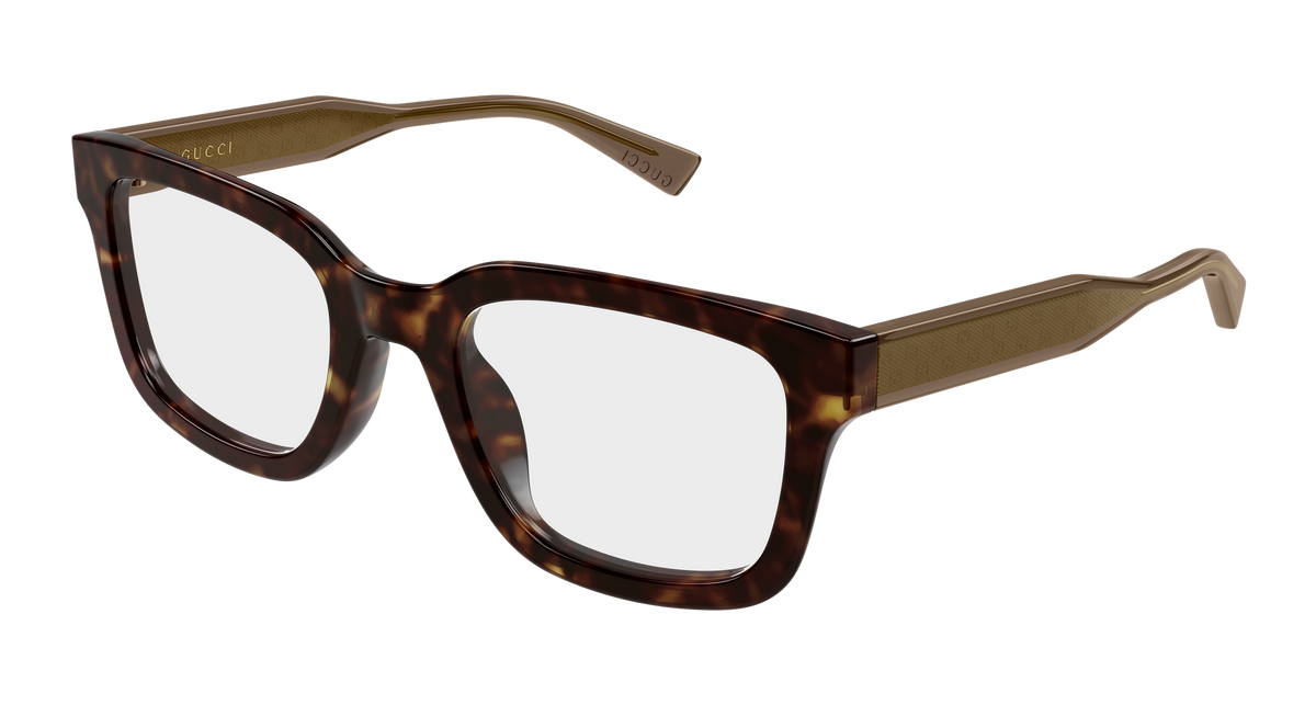 Gucci GG2071OL Eyeglasses - Havana / Transparent (002)