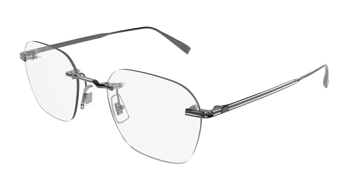 Dunhill DU0134O Eyeglasses - Gunmetal / Transparent (001)