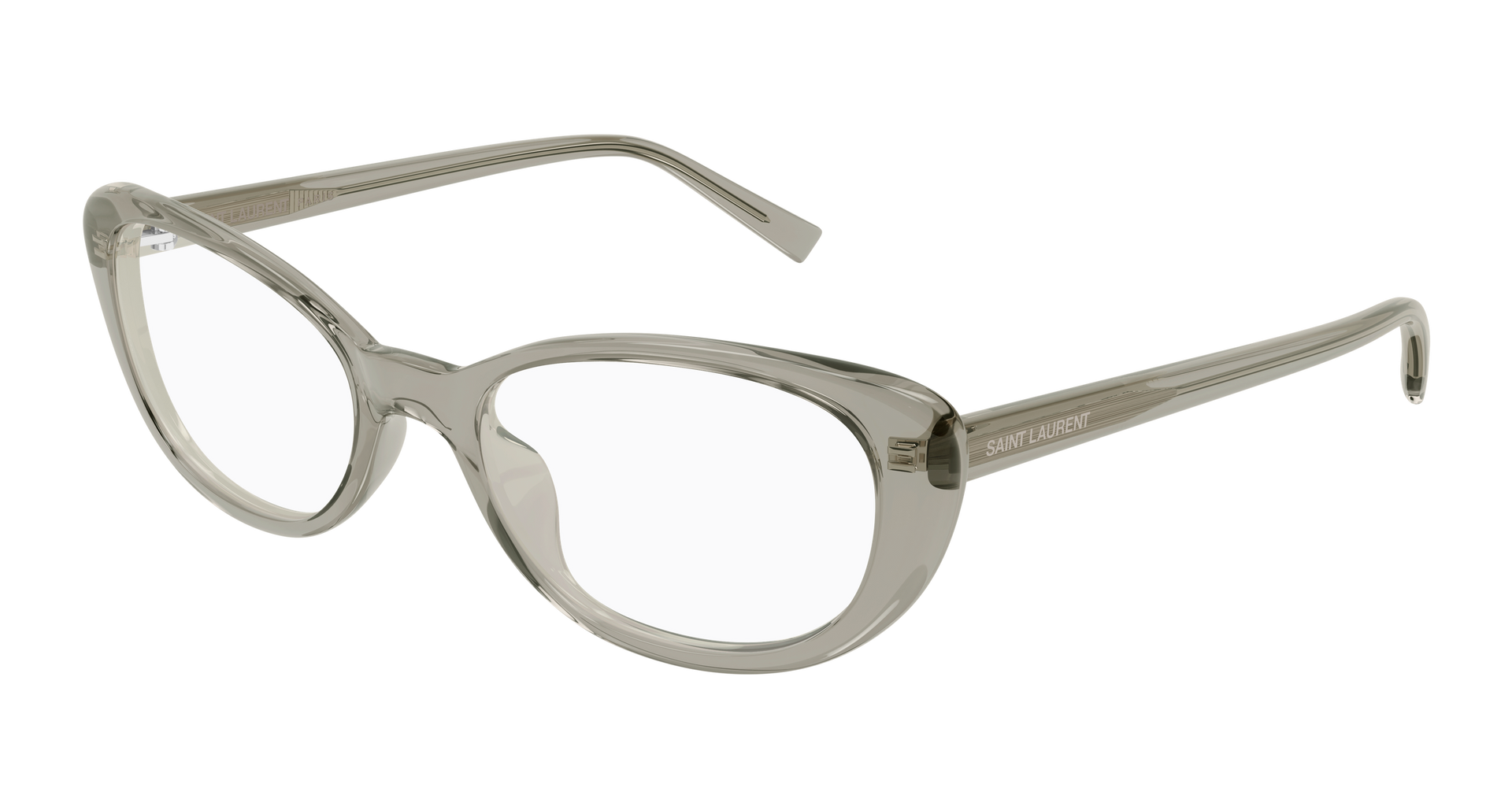 Saint Laurent SL 822 OPT Eyeglasses - Brown / Transparent (007)