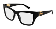 Gucci GG2124O Eyeglasses - Black / Transparent (001)