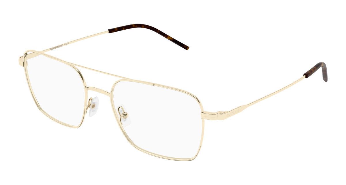 Saint Laurent SL 888 Eyeglasses - Gold / Transparent (003)