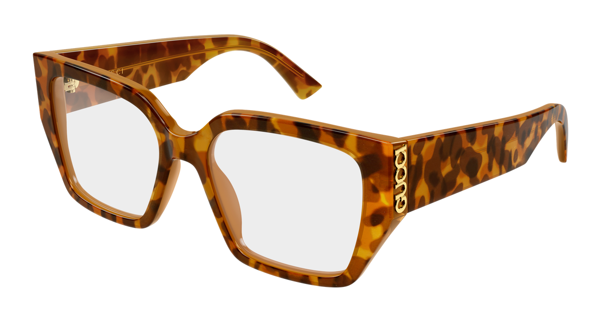 Gucci GG2042O Eyeglasses - Havana / Transparent (004)
