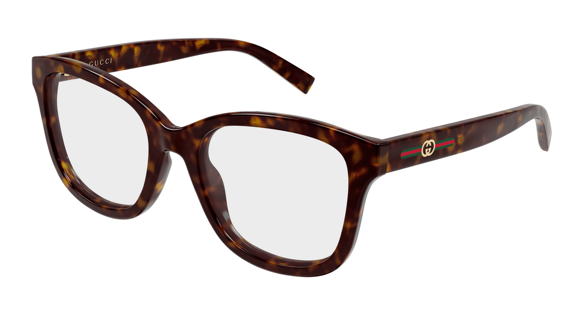 Gucci GG2104O Eyeglasses - Havana / Transparent (002)