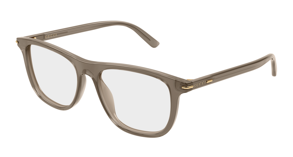 Gucci GG2130O Eyeglasses - Brown / Transparent (007)