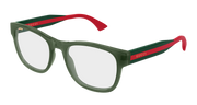 Gucci GG0004ONN Eyeglasses - Green / Transparent (004)