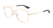 Alexander McQueen AM0565O Eyeglasses - Gold / Transparent (003)