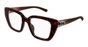 Gucci GG2028O Eyeglasses - Havana / Transparent (002)