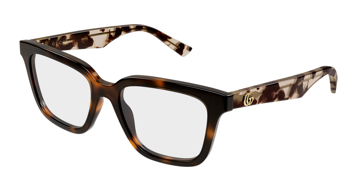 Gucci GG2186OA Eyeglasses - Havana / Transparent (003)