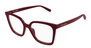 Saint Laurent SL 910 Eyeglasses - Burgundy / Transparent (003)