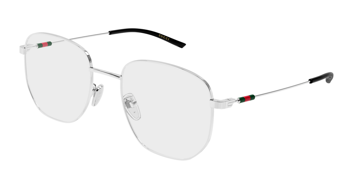 Gucci GG2140OK Eyeglasses - Silver / Transparent (002)