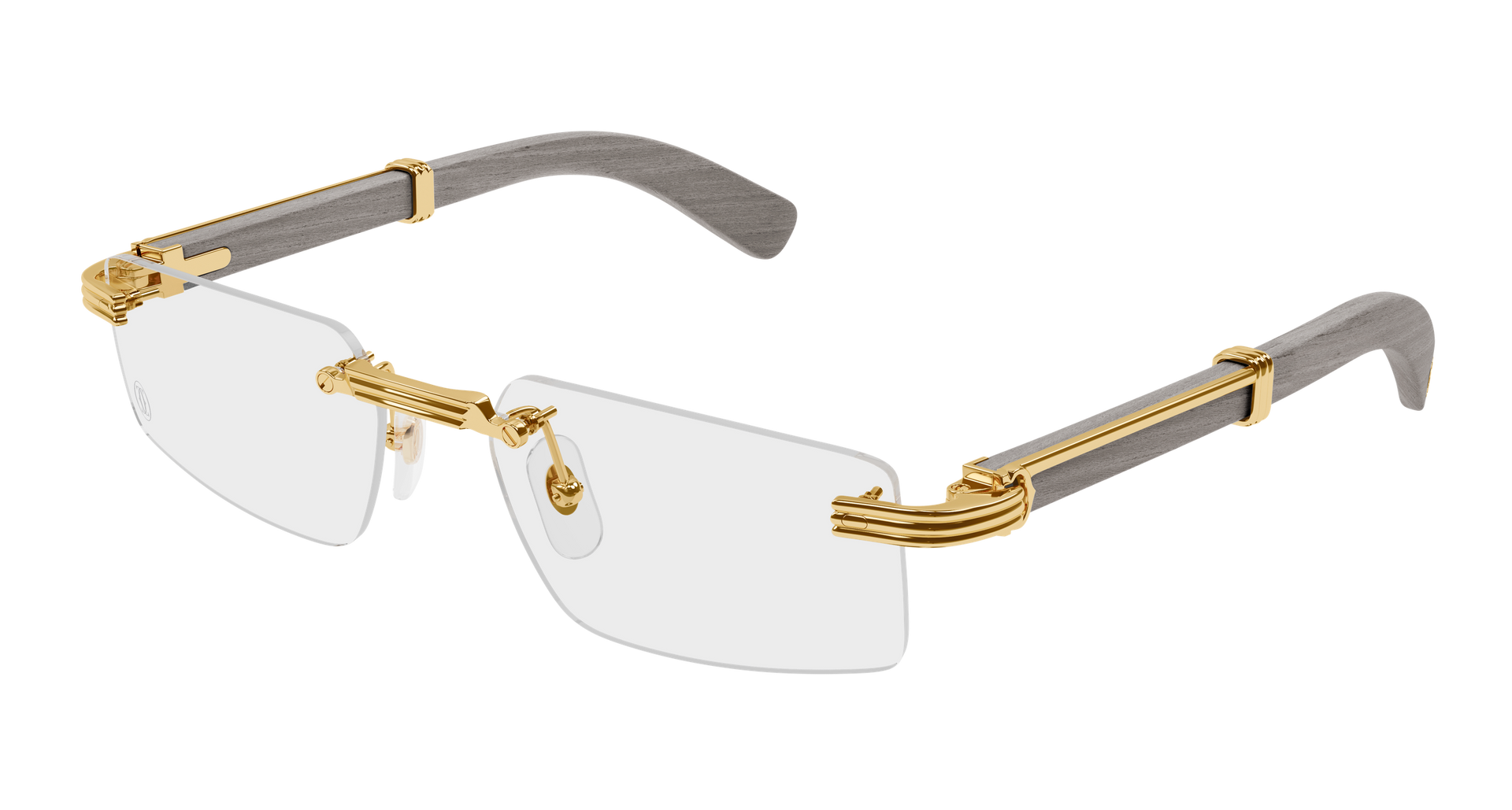 Cartier CT0485O Eyeglasses - Gold / Transparent (005)