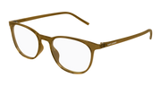 Saint Laurent SL 884 Eyeglasses - Brown / Transparent (005)