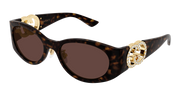 Gucci GG2123SA Sunglasses - Havana / Brown (004)