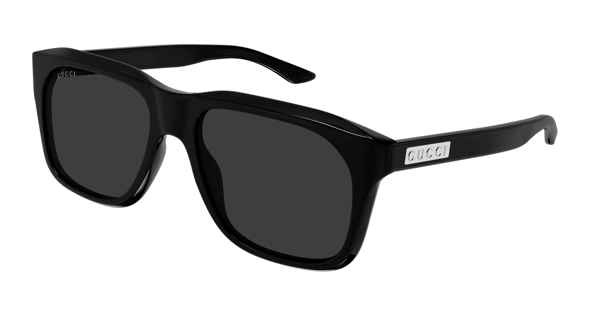 Gucci GG2077S Sunglasses - Black / Grey (001)
