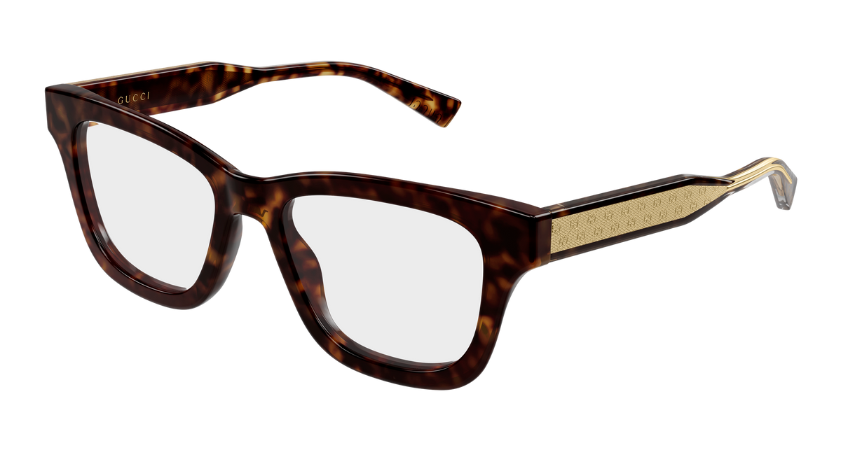 Gucci GG2066O Eyeglasses - Havana / Transparent (006)