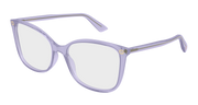 Gucci GG0026O Eyeglasses - Violet / Transparent (027)