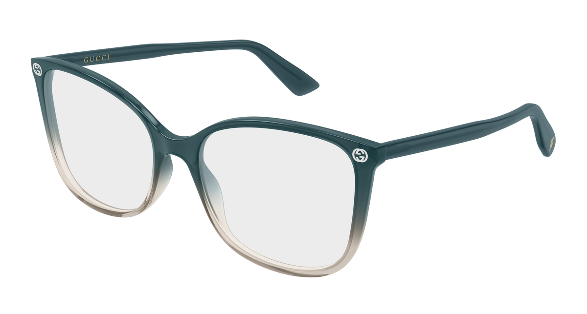 Gucci GG0026O Eyeglasses - Grey / Transparent (030)
