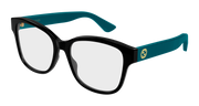 Gucci GG1340O Eyeglasses - Black / Transparent (011)