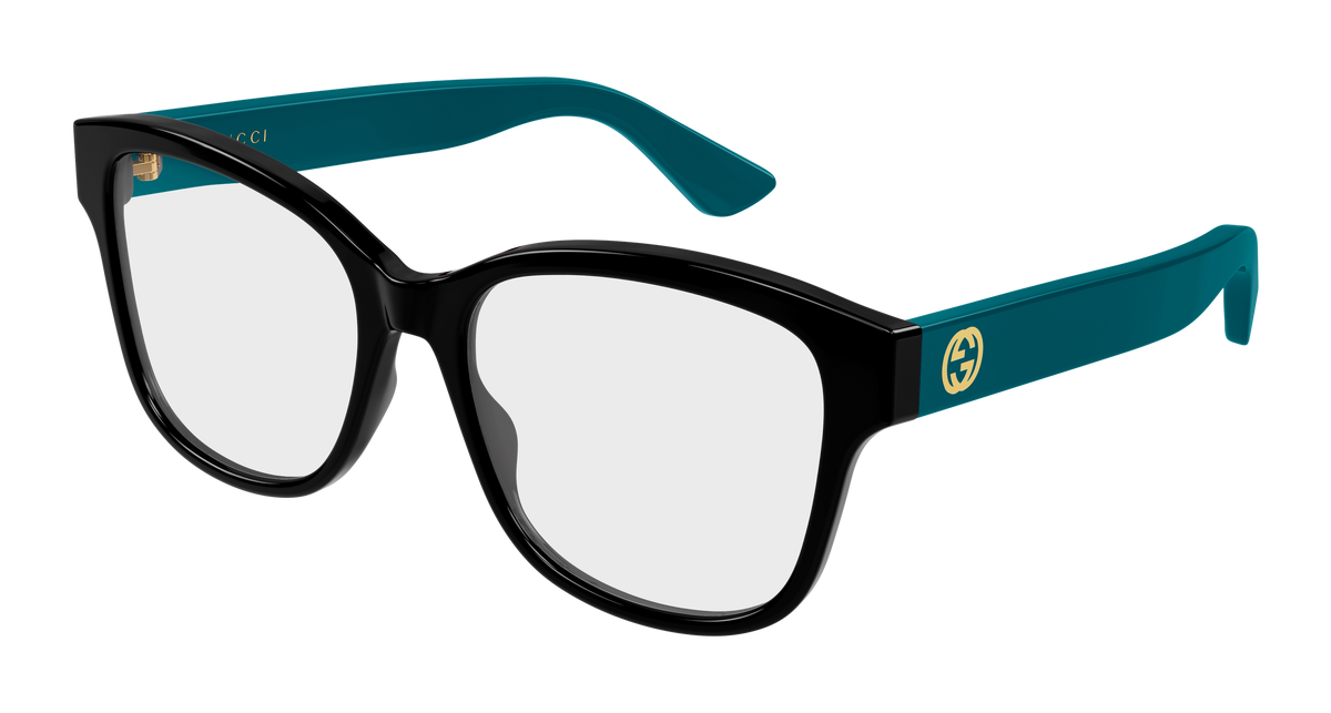 Gucci GG1340O Eyeglasses - Black / Transparent (011)