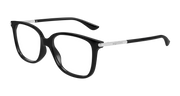 Alexander McQueen AM0554O Eyeglasses - Black / Transparent (005)