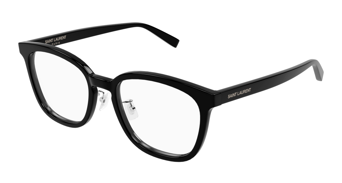 Saint Laurent SL 917/F Eyeglasses - Black / Transparent (001)