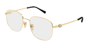 Gucci GG2146OA Eyeglasses - Gold / Transparent (001)