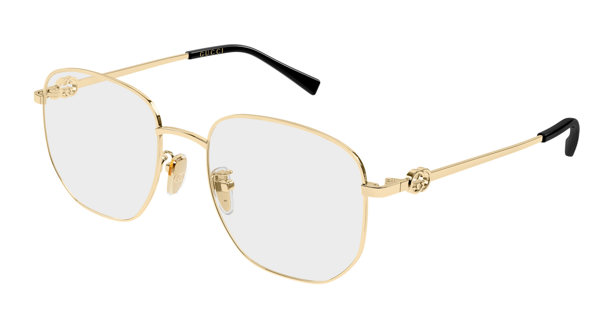 Gucci GG2146OA Eyeglasses - Gold / Transparent (001)