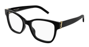 Saint Laurent SL M158 Eyeglasses - Black / Transparent (001)