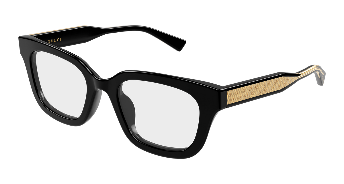 Gucci GG2067OL Eyeglasses - Black / Transparent (005)