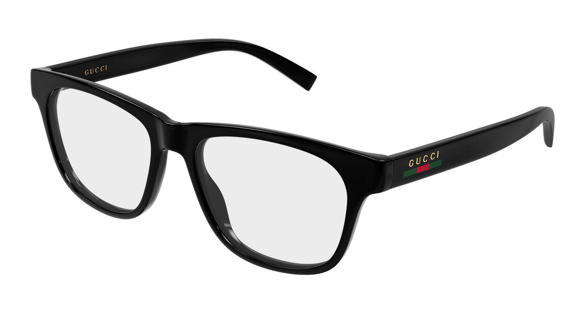 Gucci GG2108O Eyeglasses - Black / Transparent (001)