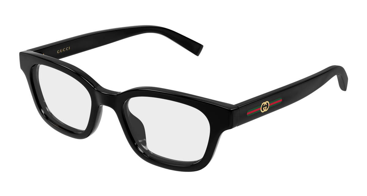 Gucci GG2103OL Eyeglasses - Black / Transparent (005)