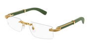 Cartier CT0485O Eyeglasses - Gold / Transparent (006)