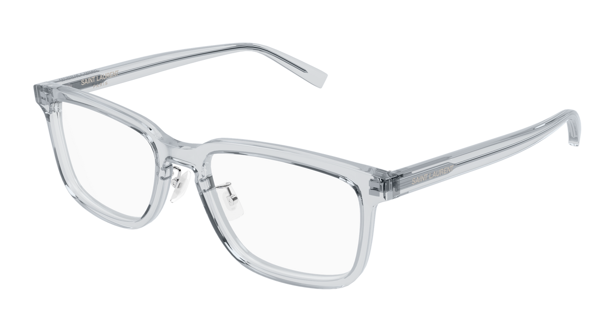 Saint Laurent SL 916/F Eyeglasses - Grey / Transparent (003)