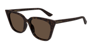 Alexander McQueen AM0556S Sunglasses - Havana / Brown (002)