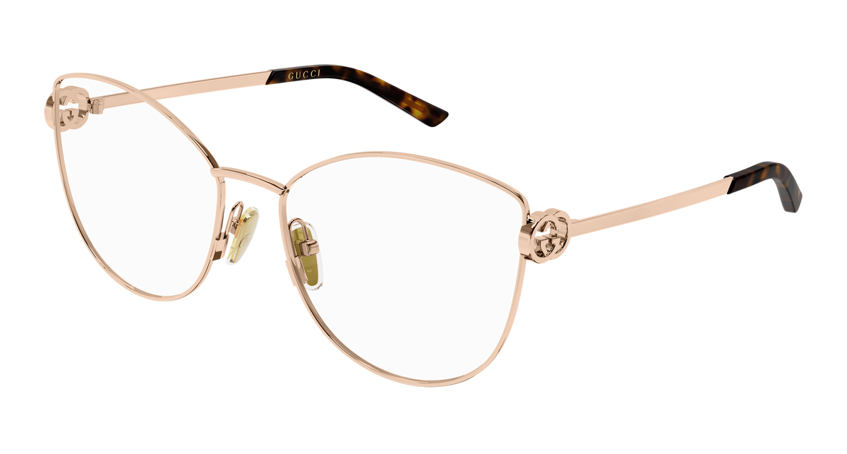 Gucci GG2049O Eyeglasses - Gold / Transparent (004)