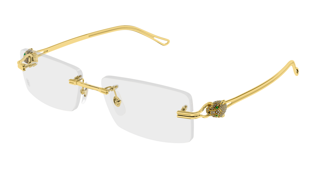 Cartier CT0647O Eyeglasses - Gold / Transparent (002)