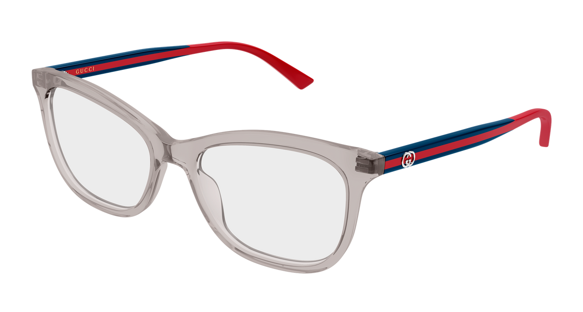 Gucci GG2117O Eyeglasses - Grey / Transparent (004)