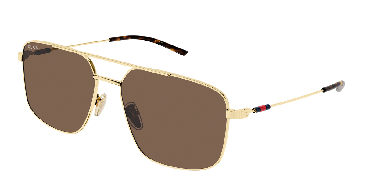 Gucci GG2096SA Sunglasses - Gold / Brown (004)