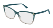 Gucci GG0025O Eyeglasses - Grey / Transparent (019)