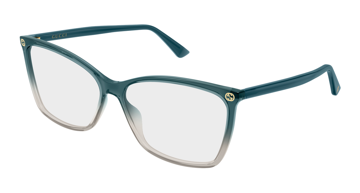 Gucci GG0025O Eyeglasses - Grey / Transparent (019)