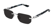 Cartier CT0622S Sunglasses - Silver / Grey (005)