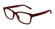 Puma PU0529O Eyeglasses - Burgundy / Transparent (003)